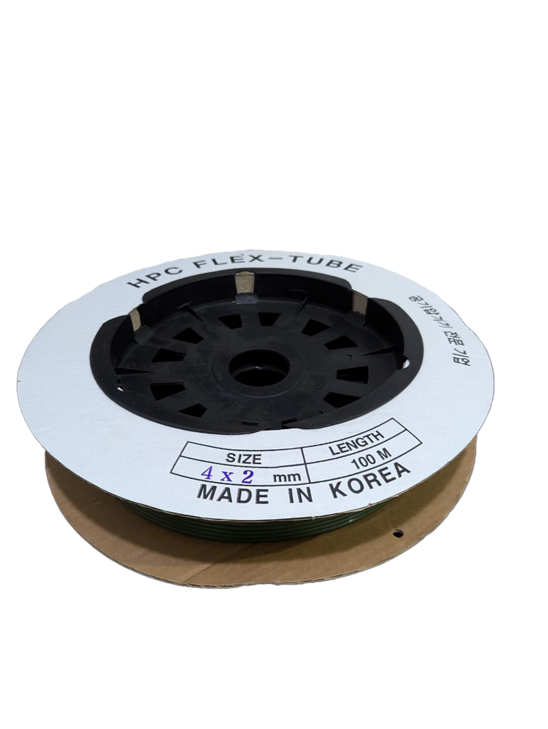 Air Tubing , 4 mm , Green Colour