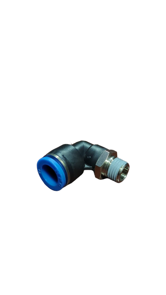 Elbow Connector , 12 mm x 1/4 - HPC