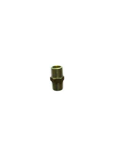 HPC - JW02 - [408] Connector , Nipple Type Double Male Connector , 1/4 - HPC